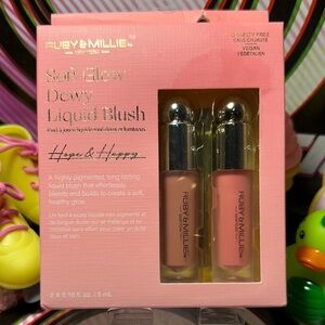 ⚡️Ruby & Millie Soft Glow Dewy Liquid Blush Set Hope & Happy